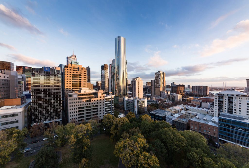 King Stb Overlooking Flagstaff Gardens Sunset