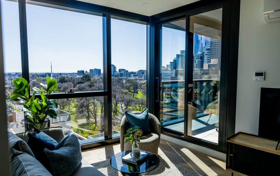 Two Bedroom Lounge and Balcony